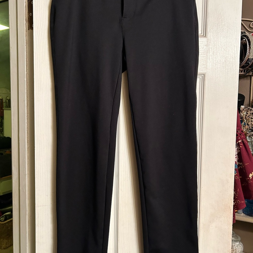 Black Dress Pants - Classic Straight Leg